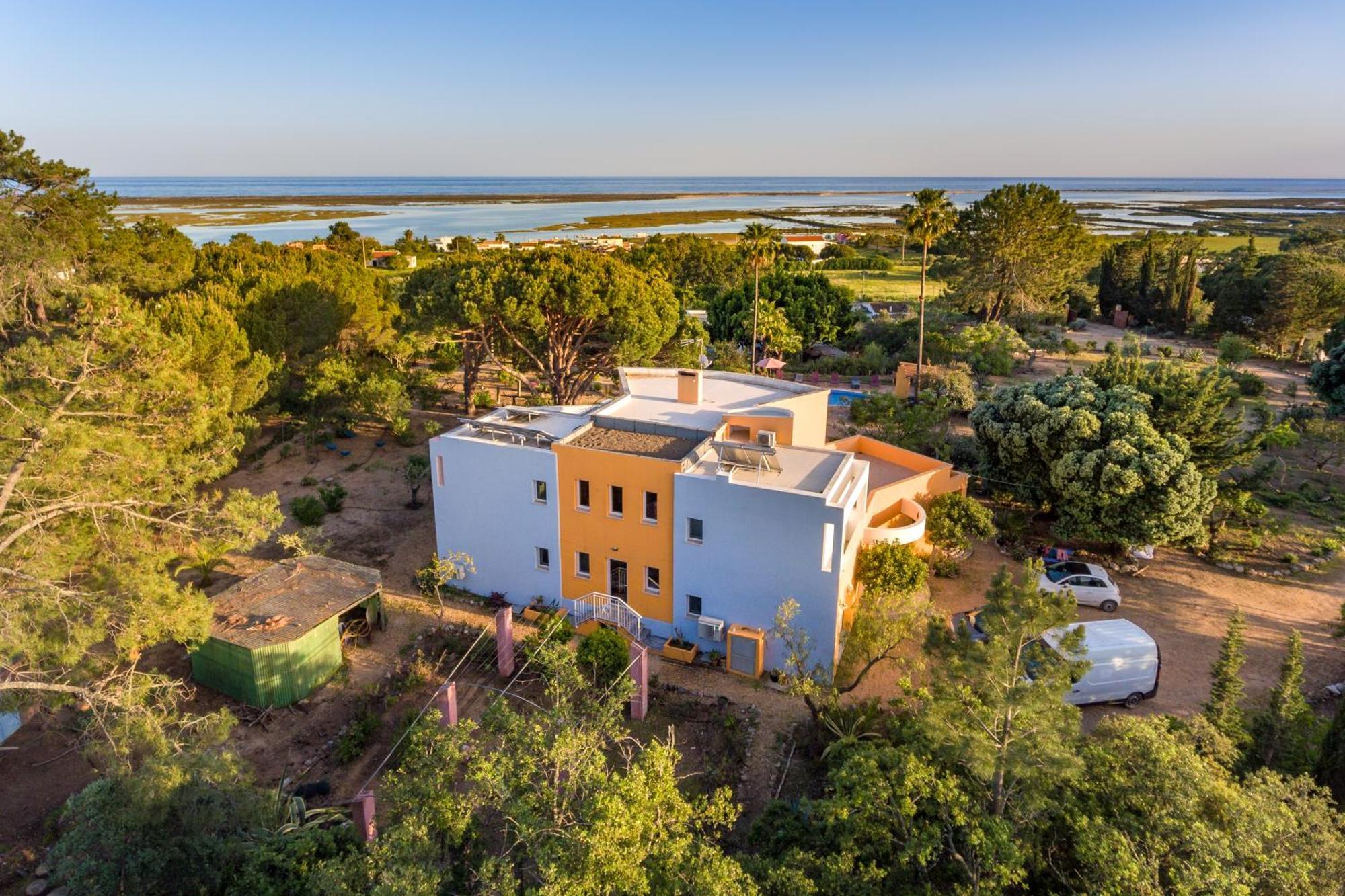 Meia Lua - Your Private Artsy Paradise Overlooking The Ria Formosa With Pool And Sea Views Near Barril Beach, Tavira Luz de Tavira Ngoại thất bức ảnh
