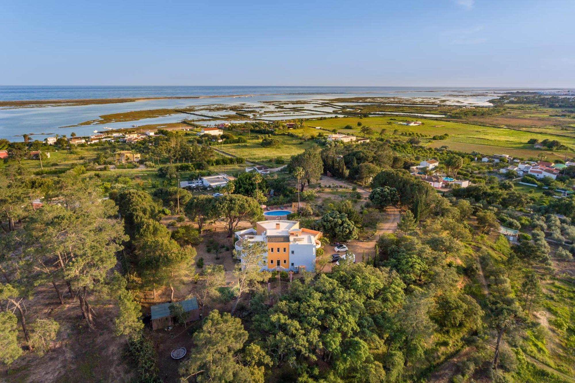 Meia Lua - Your Private Artsy Paradise Overlooking The Ria Formosa With Pool And Sea Views Near Barril Beach, Tavira Luz de Tavira Ngoại thất bức ảnh